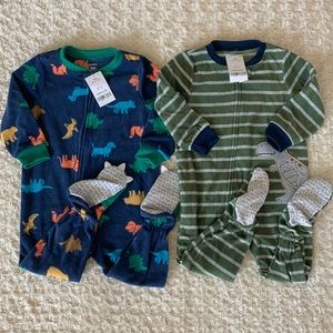 Carter’s fleece pajamas NWT